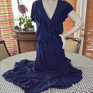 Sofia by Sofia Vergara Navy Maxi Dress